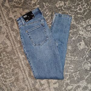 INC Women's Classic Blue Jeans Skinny Mid Rise Size 6 NWT